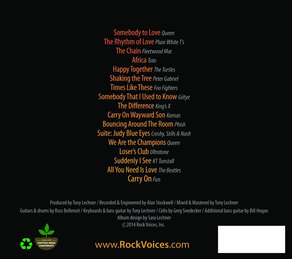 Rock Voices 2014 CD Rock Voices